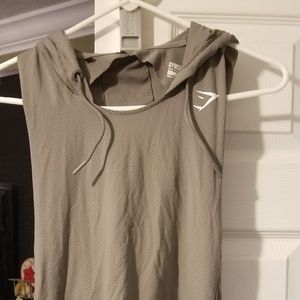 Gymshark tanktop with hoodie